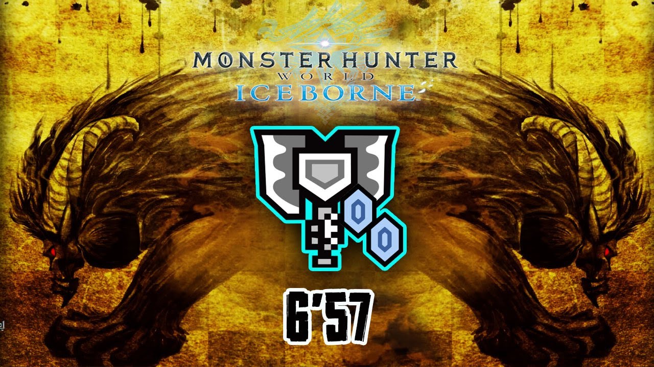 MHWorld Iceborne : 6★ Muscle Monkey Madness | 6'57 | Solo With Charge Blade [ Ice ]