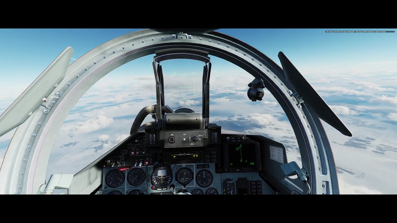 Su-27 Bomber Intercept Playthrough, DCS World Flaming Cliffs - Instant Action, Caucasus