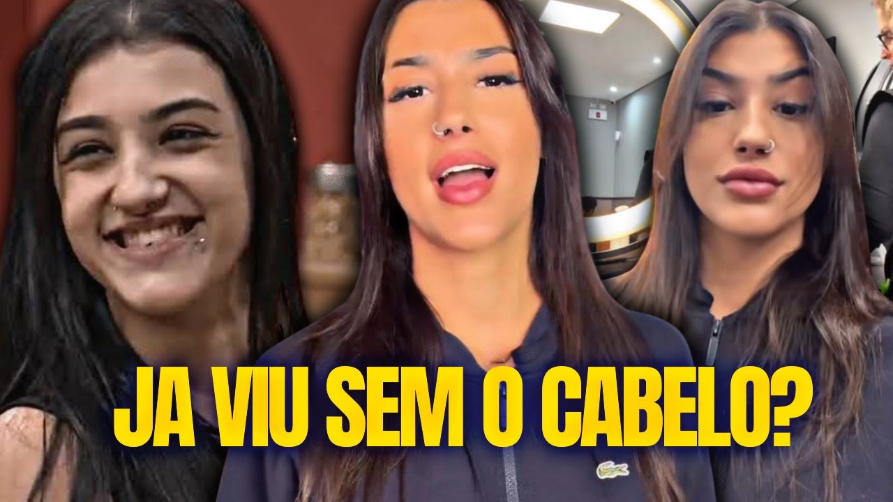 “BIA MIRANDA IRRESPONSÁVEL!” Colou megahair com Superbonder