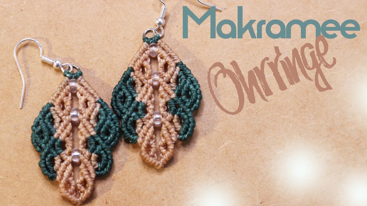 Makramee Ohrringe