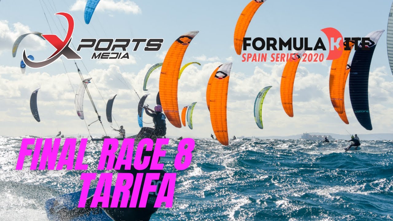 FINAL RACE #8 TARIFA, FORMULA KITE SPAIN SERIES 2020