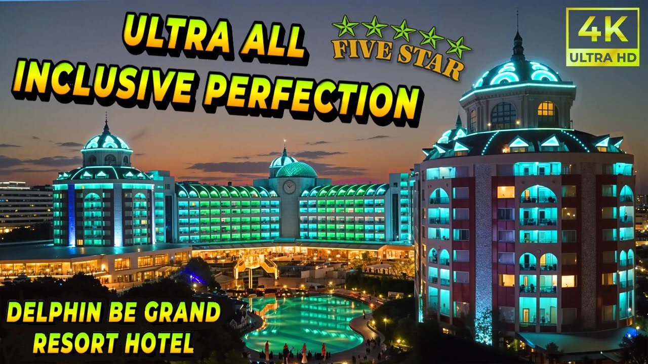 Luxury Perfection - Delphin Be Grand Resort Hotel | Full Hotel Tour Review  | 4K