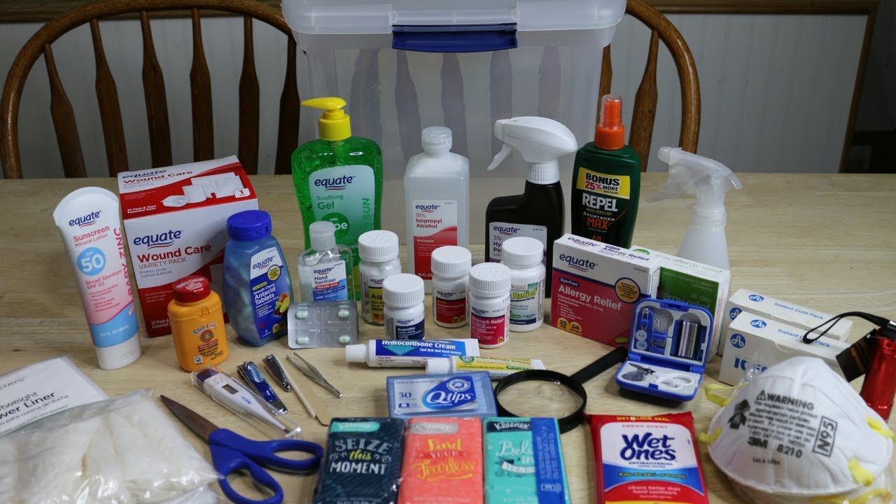 Car Trunk First Aid Kit ~ Road Trip Ready ~ Noreen's Kitchen