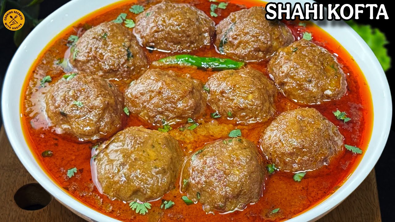 Shahi Kofta Recipe | Kofta Curry Recipe | Meatballs Recipe
