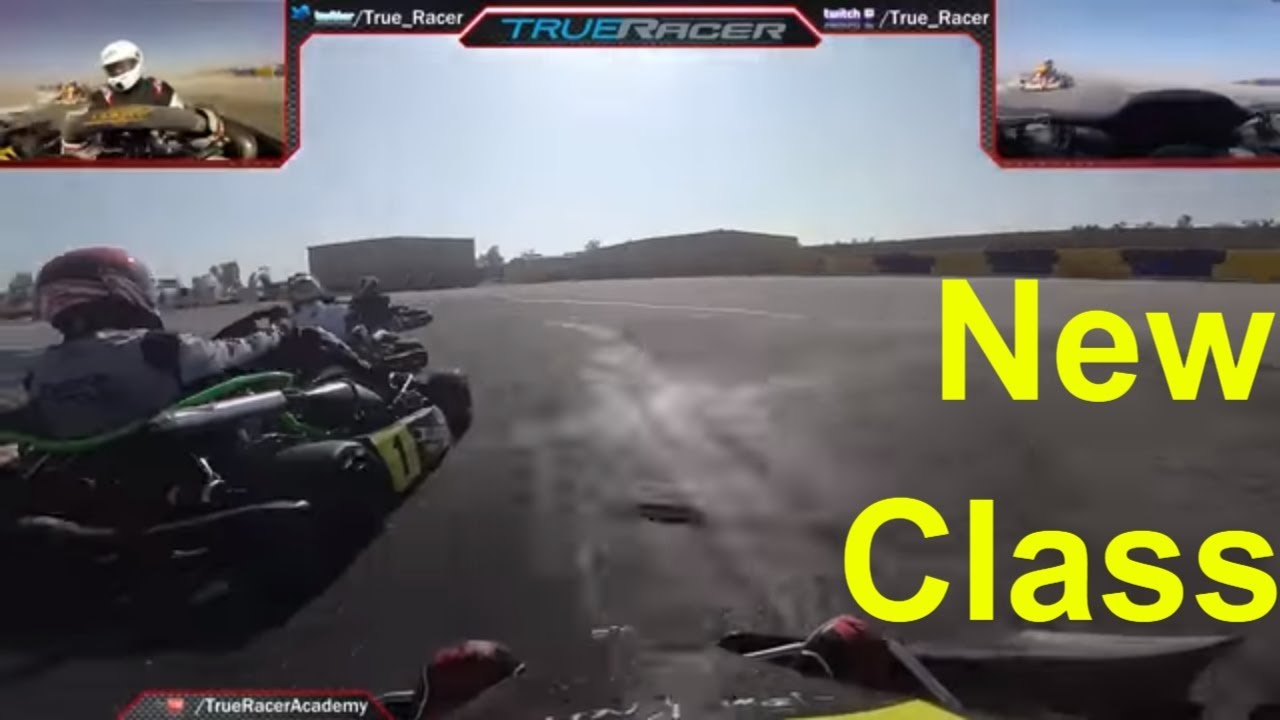 Shifter Kart racing at ButtonWillow kart track