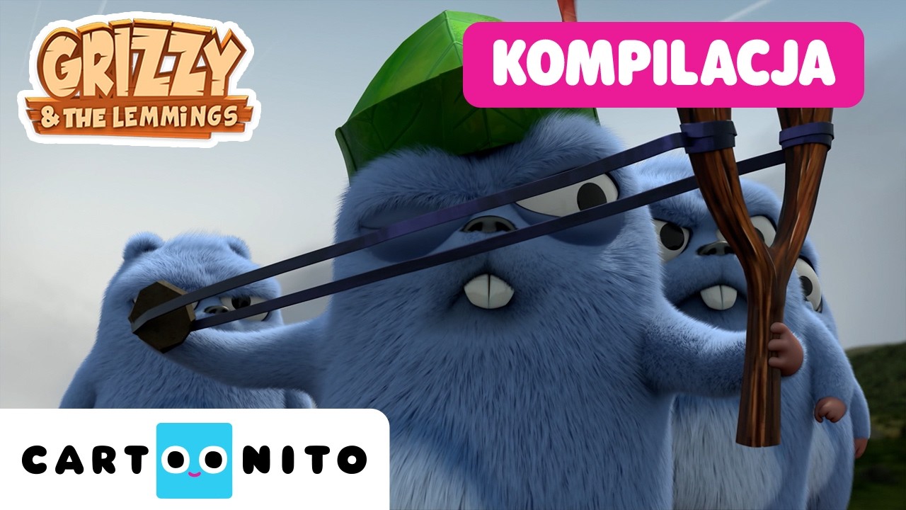 Szalone przygody z gwarancją śmiechu na cały głos | Grizzy i lemingi | Cartoonito