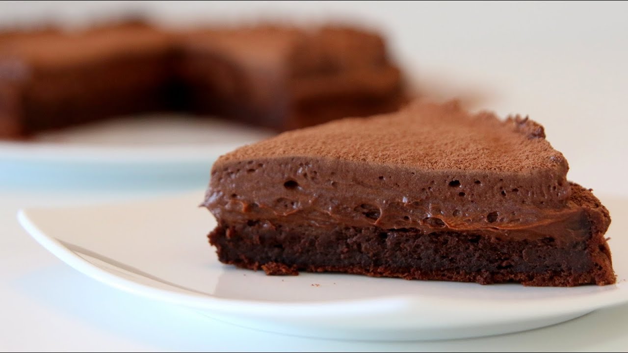 Chocolate Mousse Cake Recipe - CookingWithAlia - Episode 369