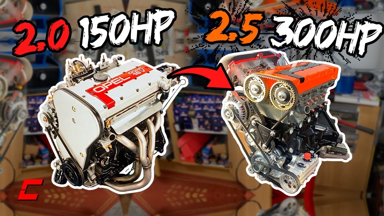 Экскурсия по мастерской Opel Rally Engine *C20XE RED TOP HEAVEN*