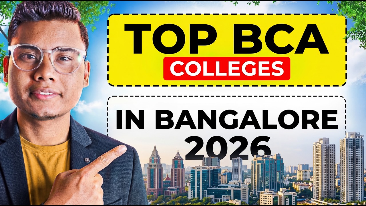 Top BCA Colleges in Bangalore 2026 🔥 Low Fees + High Placements