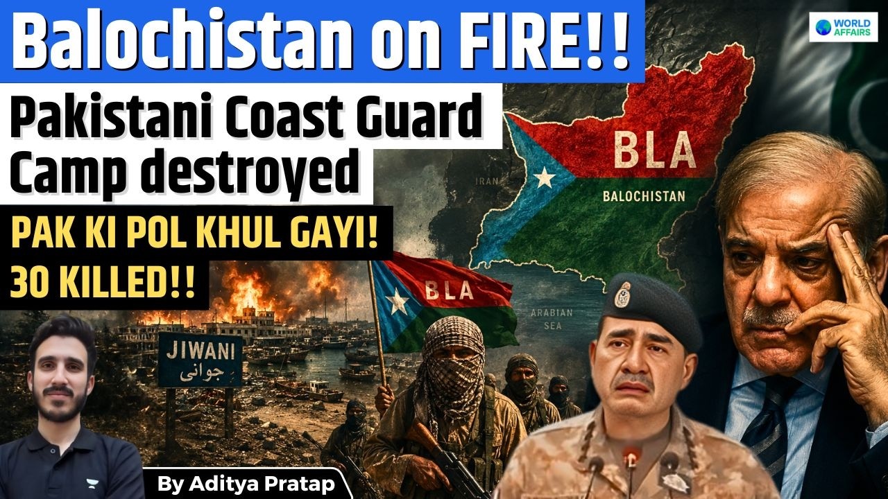BLA Suicide Attack Rocks Pakistan | Coast Guard Camp Reduced to Rubble