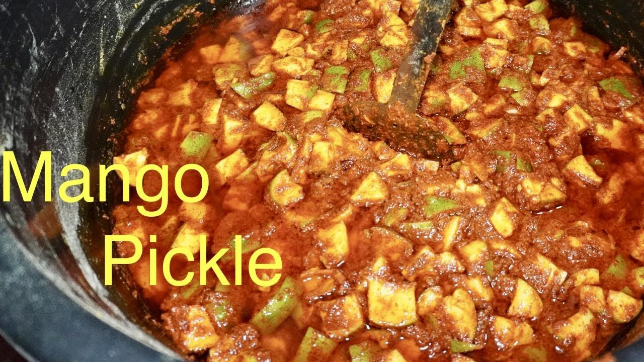 Mango Pickle - Andhra Style in 4k :: Recipe in Hindi and Telugu 