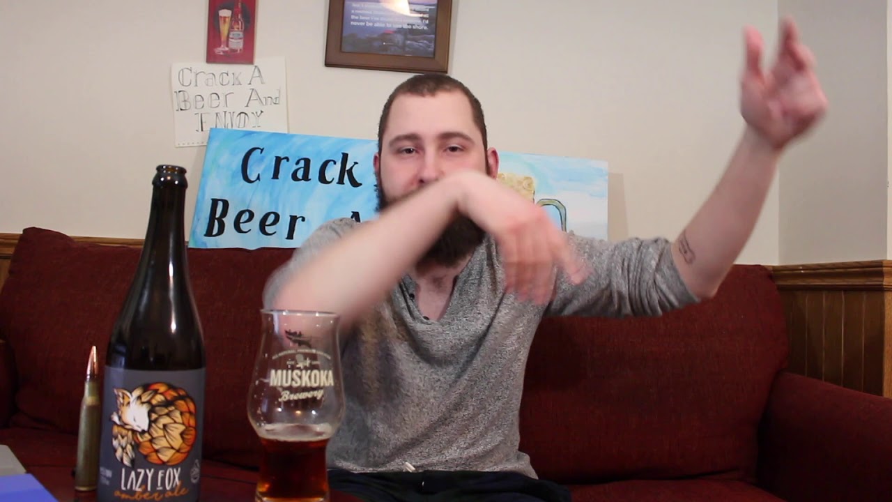 BEER REVIEW #386: LAZY FOX - UPPER THAMES BREWING CO. - AMBER ALE