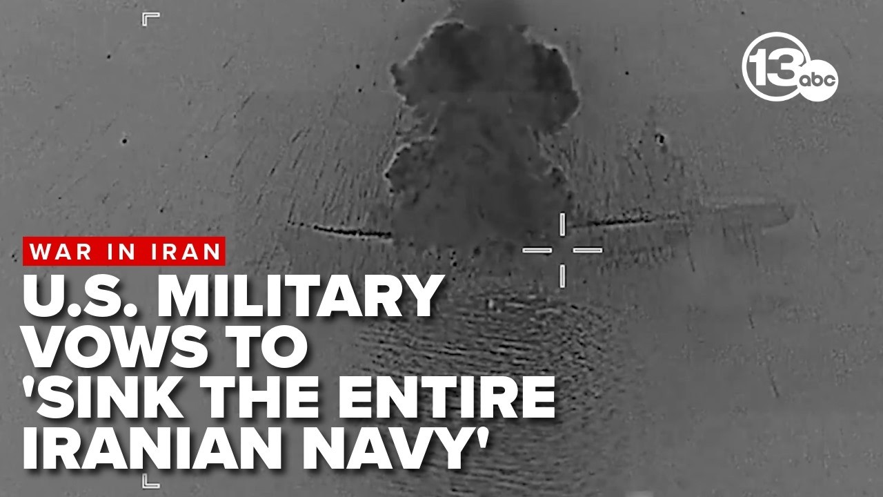 US knocks out Iranian drone carrier, says strikes will intensify in coming days