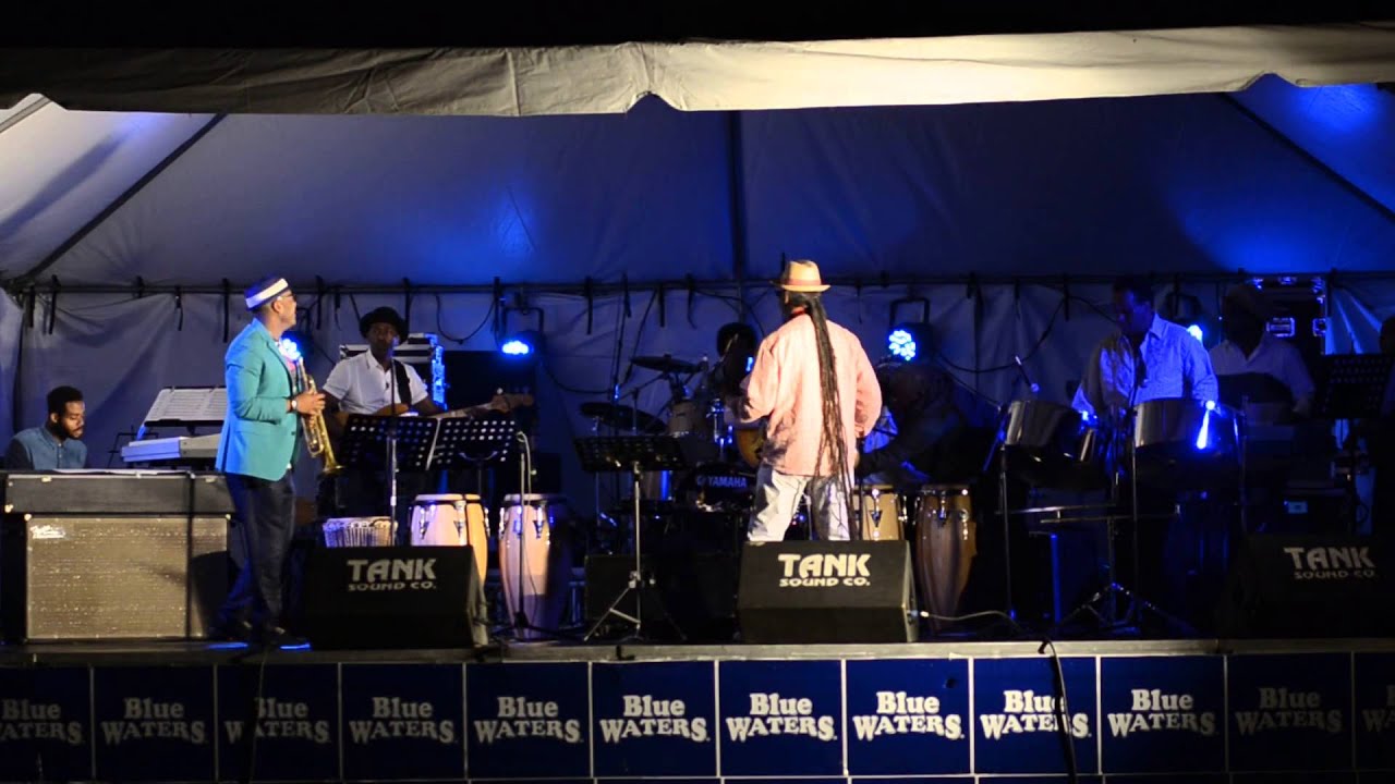 Marcus Miller, Etienne Charles & Arturo Tappin at Holy Cross College Jazz on D Hill
