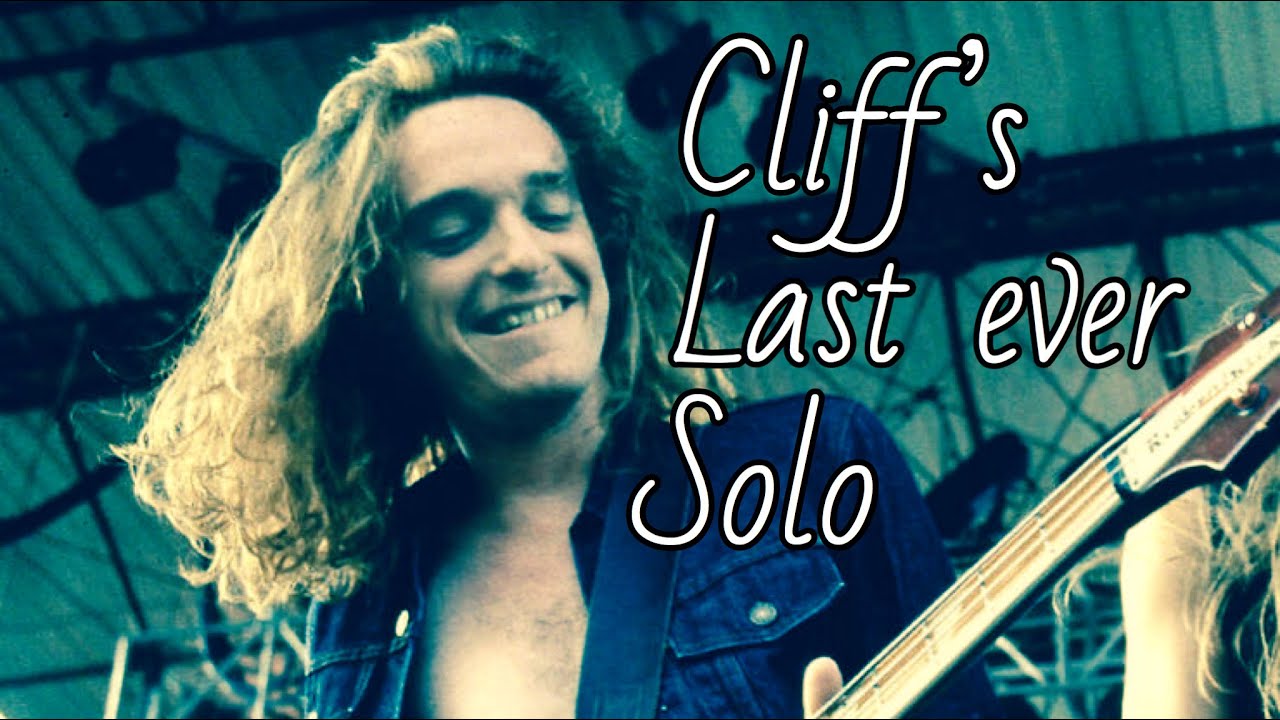 A piece of history - Cliff Burton’s Final Solo Reaction