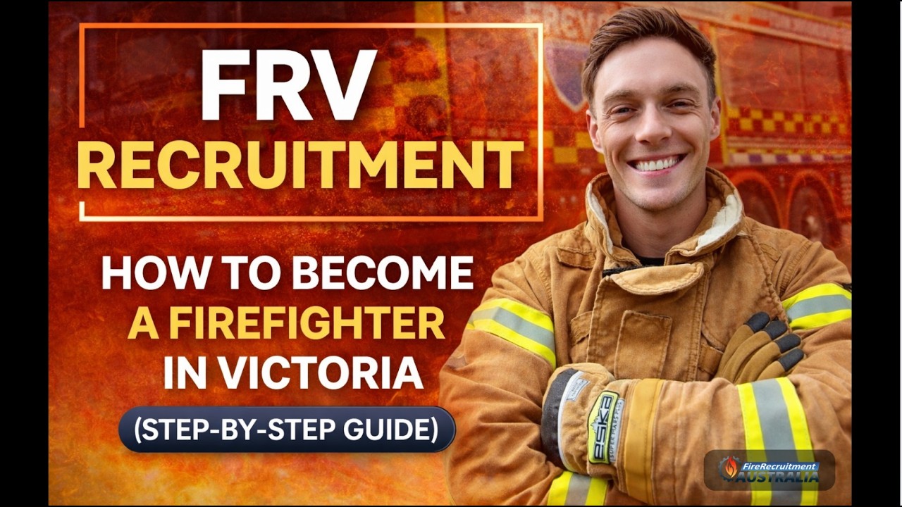 FRV Recruitment: How To Become A Firefighter in Victoria (Step-by-Step Guide)