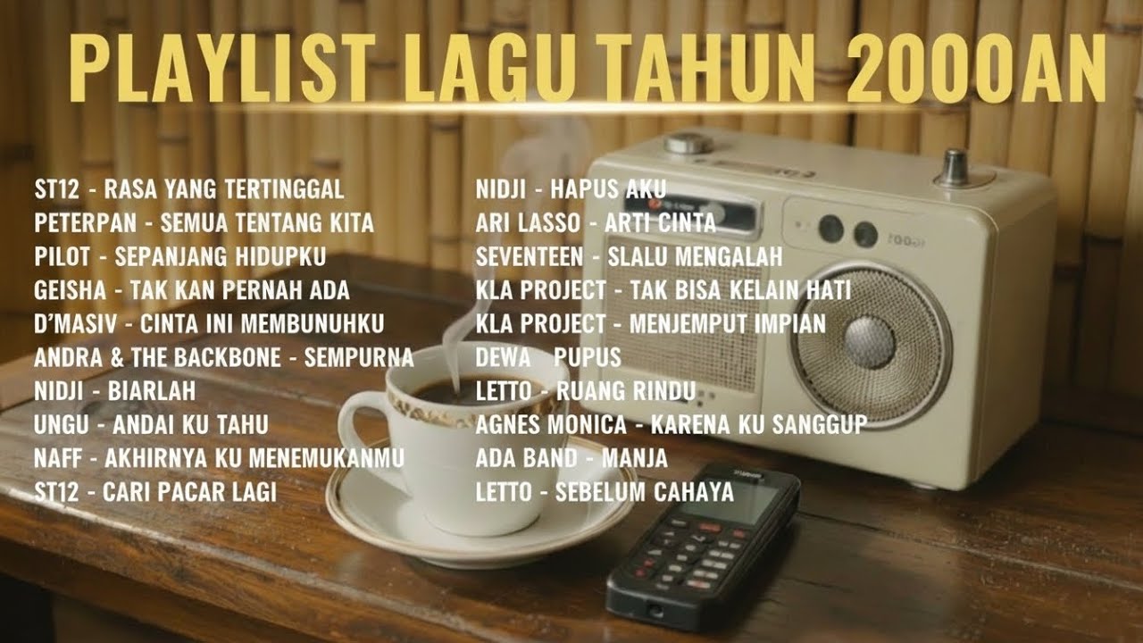 Lagu Nostalgia 2000an | Mengingat Masa Indah yang Tak Bisa Kembali