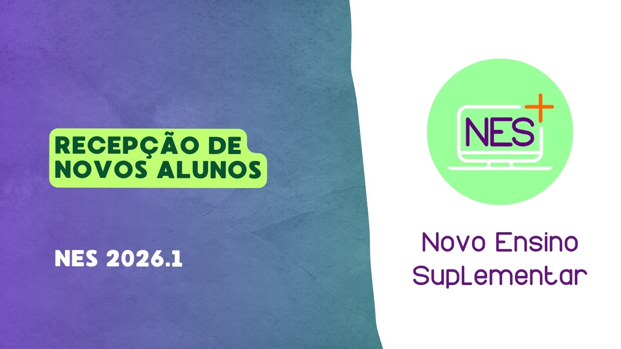 Recepção de Novos Alunos   NES