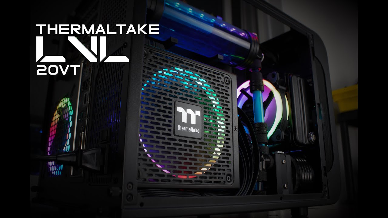 THERMALTAKE LVL20 VT RYZEN BUILD.