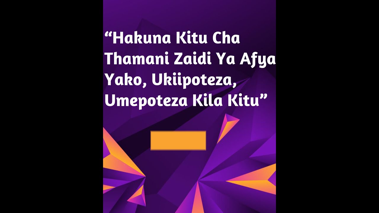 WEWE WA BLOOD GROUP 'O' HII VIDEO SIYO YA KUKOSA. DADA EPUKA KUACHIKA, PATA USHUHUDA WA DADA JONAYCE