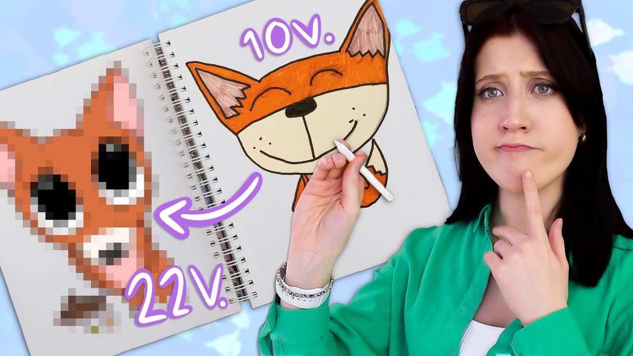 UUDELLEEN PIIRRÄN VANHOJA PIIRUSTUKSIA ✏️🎨