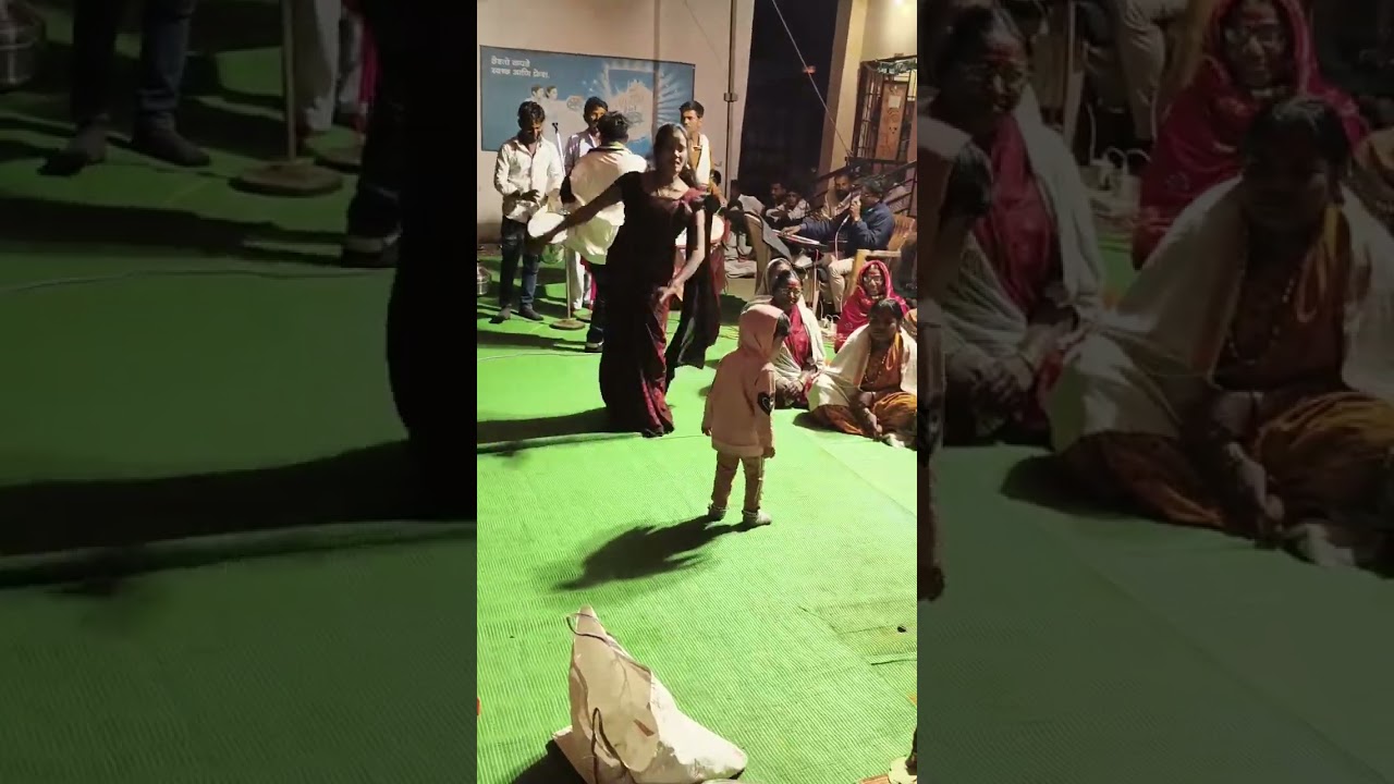 शिव मल्हार जागरण गोंधळ पार्टी बिड मो नं9922755840 चिमुली चा डांस
