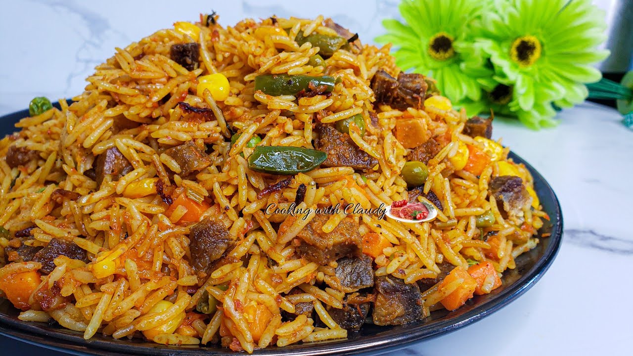 You will never make Cameroonian Jollof Rice Recipe any other way. How to make Cameroonian Jollof