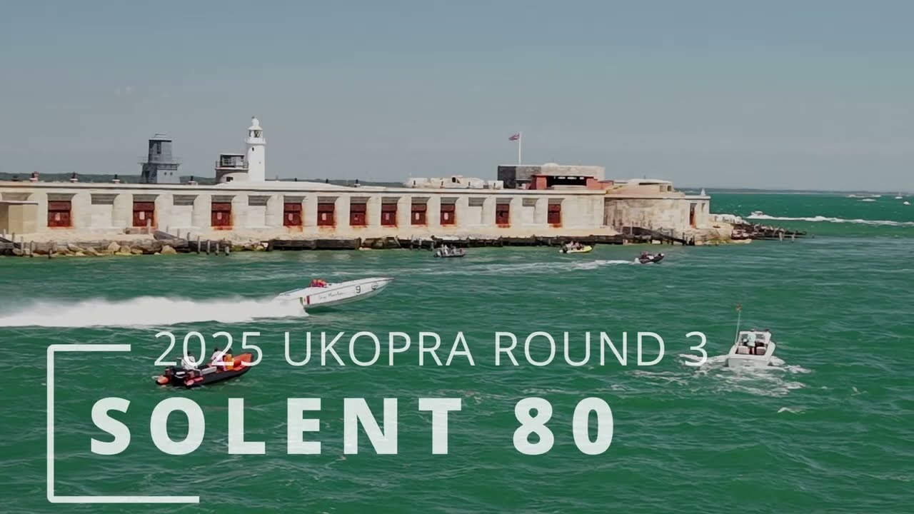Solent 80 round 3 2025 offshore powerboats