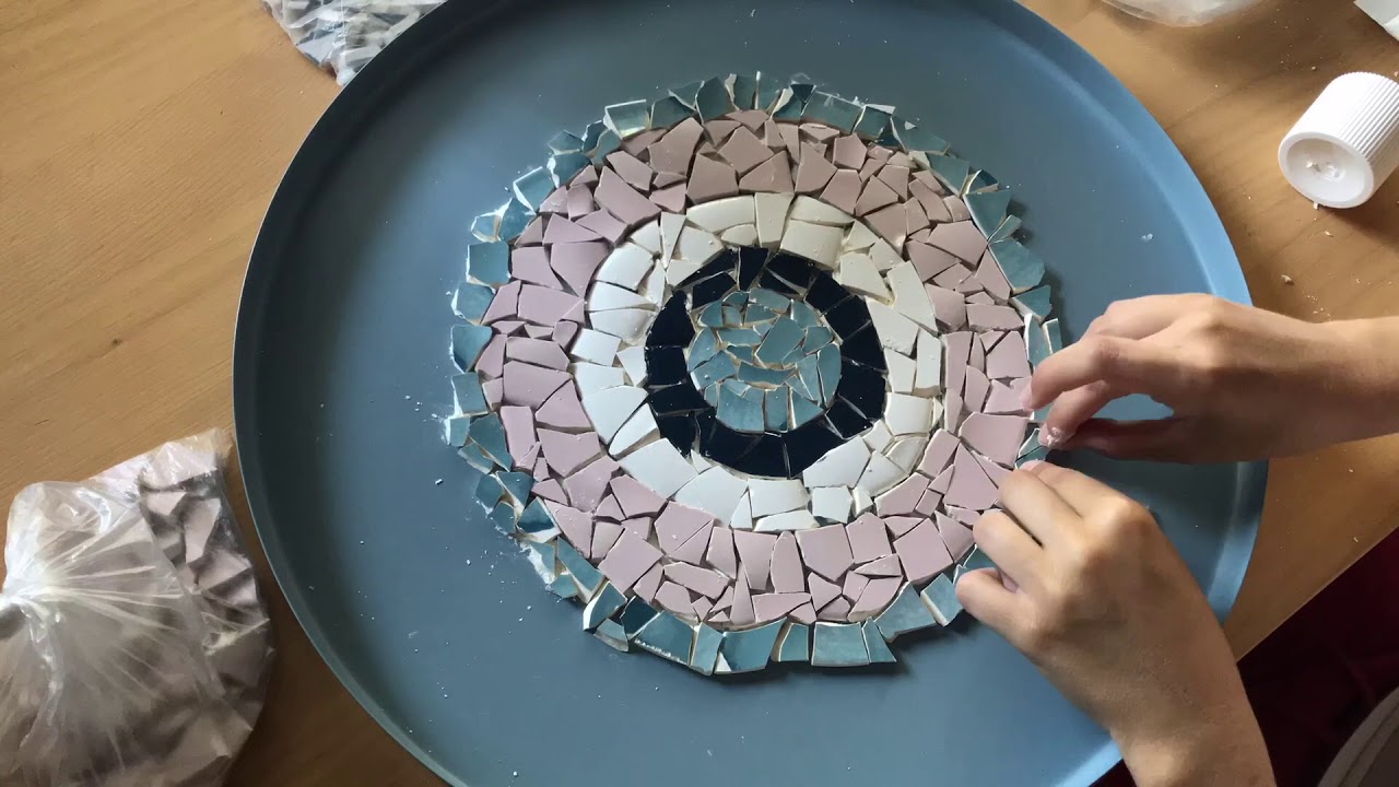DIY COMO HACER UNA MESA MOSAICO