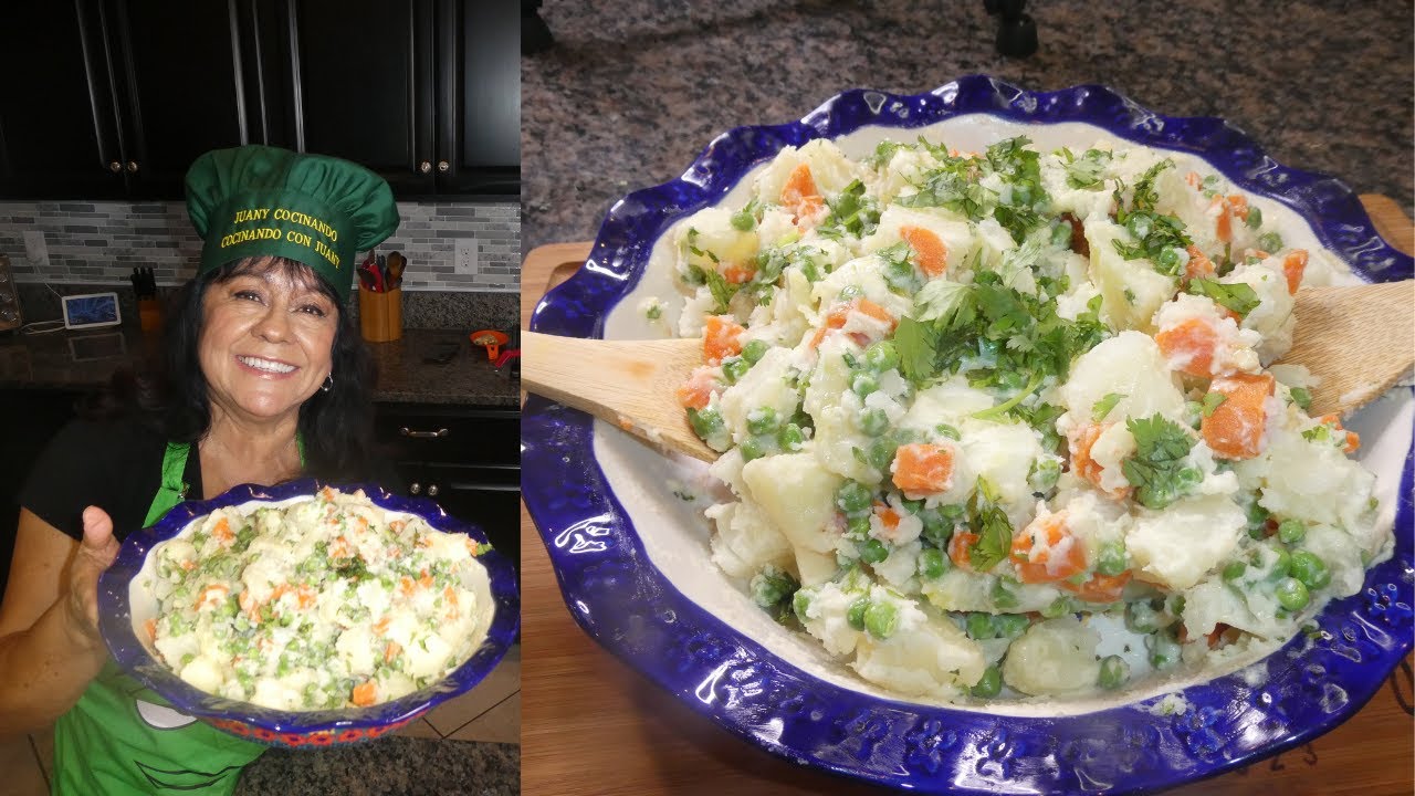 ENSALADA DE PAPAS MAYO A LA CHILENA/ CHILEAN POTATO SALAD W/ MAYO