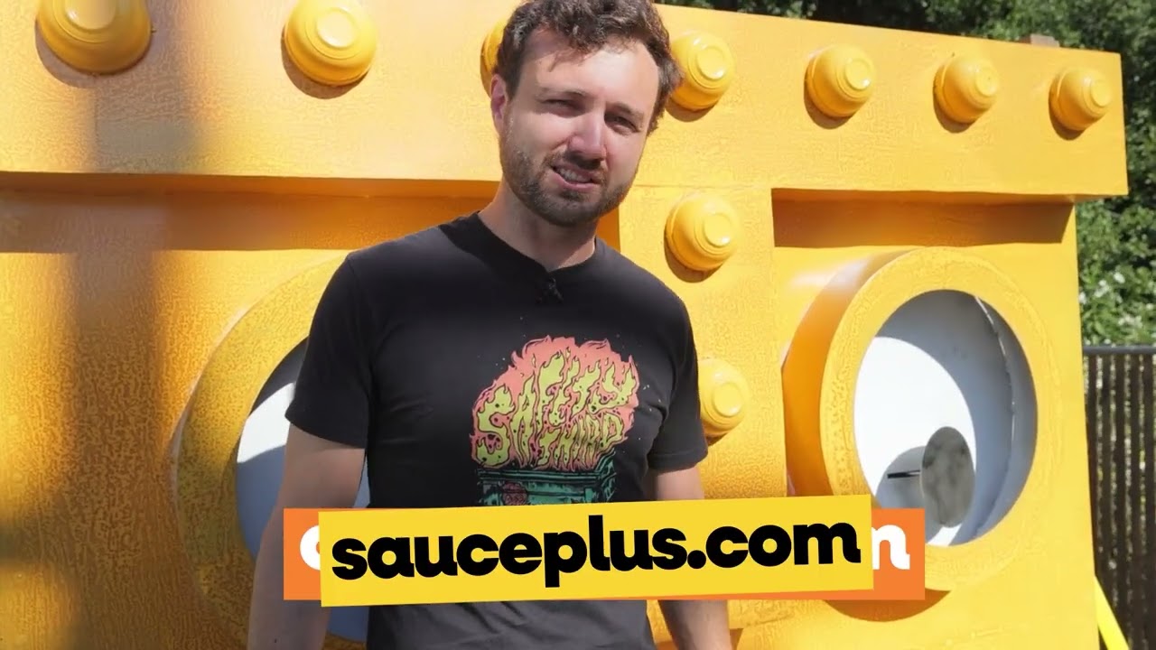 our GUNDAM fell apart on the freeway