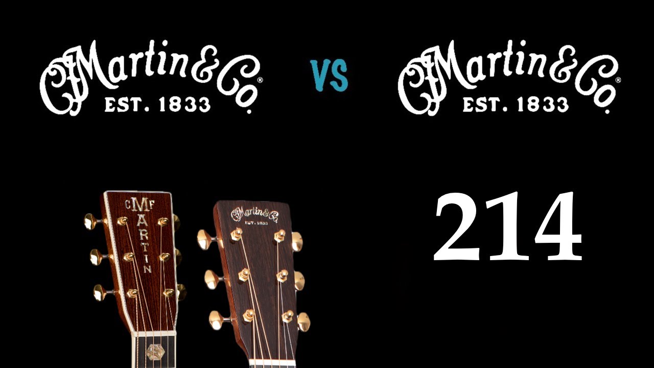 Virtual House Concert! Martin vs Martin 214