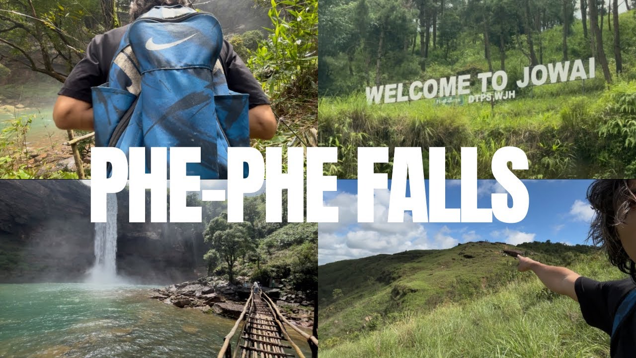 PHE-PHE FALLS , JOWAI-MEGHALAYA .