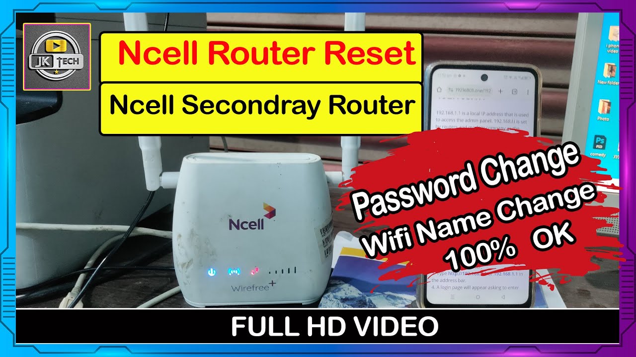 How to reset Ncell Router | Ncell Router reset kaise kare |  वाईफाई का पासवर्ड कैसे बदलें | Jayant