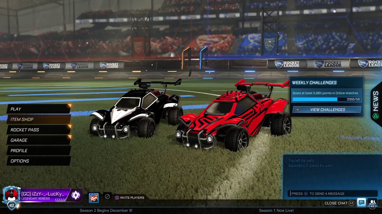 Je donne mon steuf Sauver le monde pour steuf Rocket League