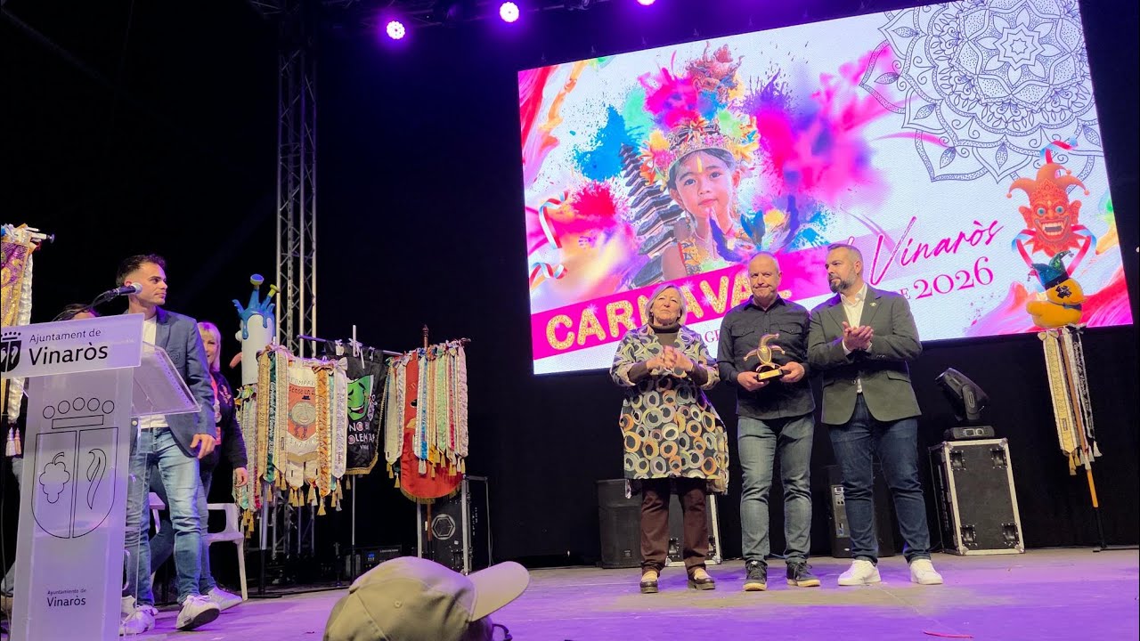 Carnaval 2026, premi honorífic del Carnestoltes d’Or a la Policia Local, Vinaròs News, 1 de febrer