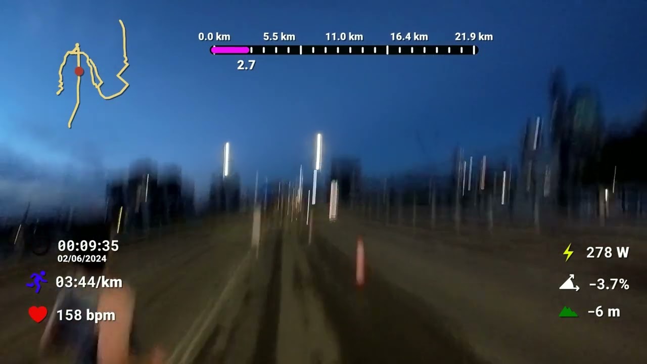 Brisbane Half Marathon 2024 (virtual running)