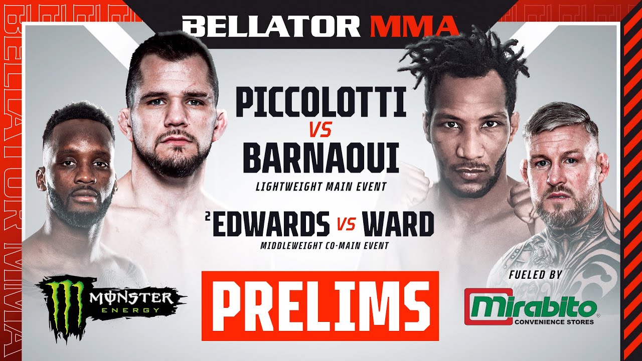 BELLATOR 287: Piccolotti vs. Barnaoui Monster Energy Prelims fueled by Mirabito Convenience Stores I