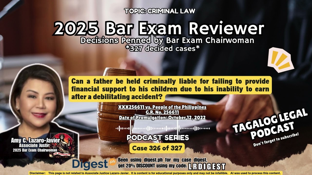 Case 326: XXX256611 vs. People of the Philippines, G.R. No. 256611 | Promulgated: October 12, 2022