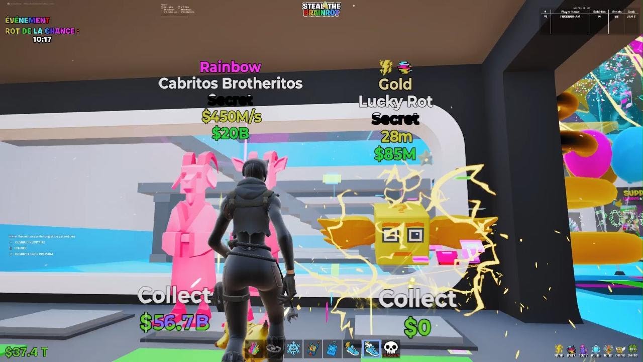 J'ai un truc à 450 million sur steal brainrot