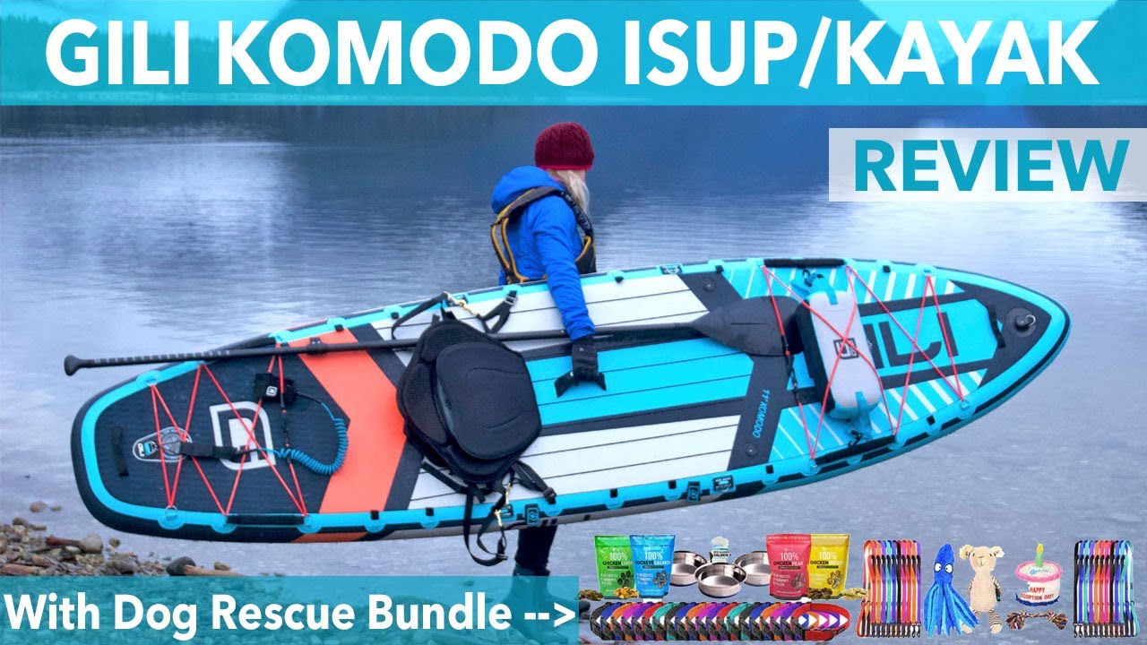 Gili Komodo Inflatable Paddle Board Kayak Review | ISUPWORLD.COM