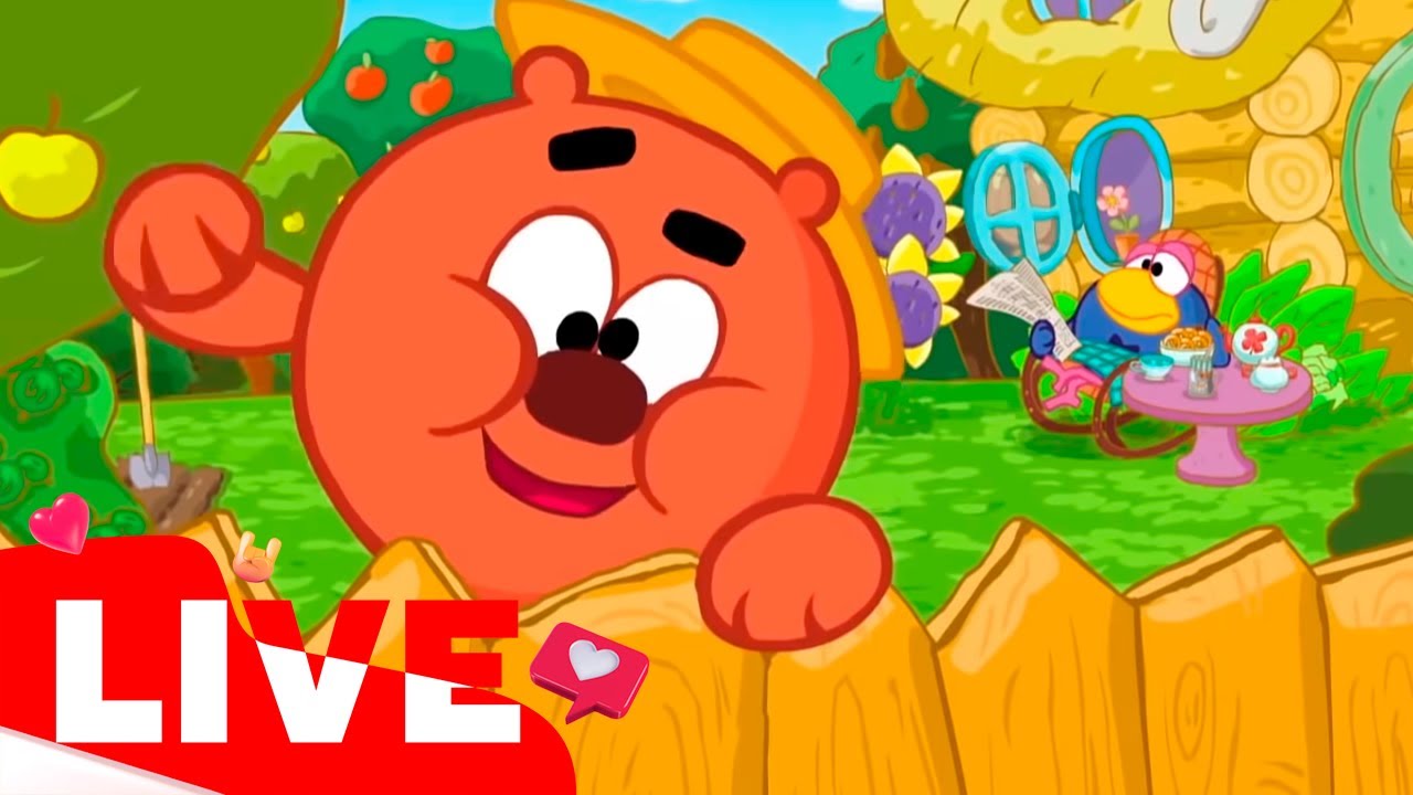 🔴 ПРЯМОЙ ЭФИР! LIVE Смешарики 2D. Весна со Смешариками!