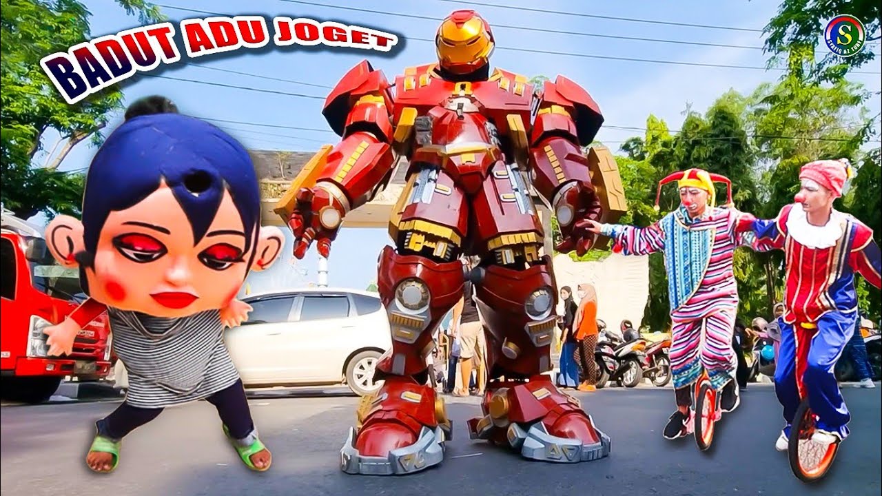 BADUT MAMPANG LUCU JOGET HEDON vs ROBOT ~ Kumpulan BADUT JALANAN Adu Joget Paling WOWW 😱