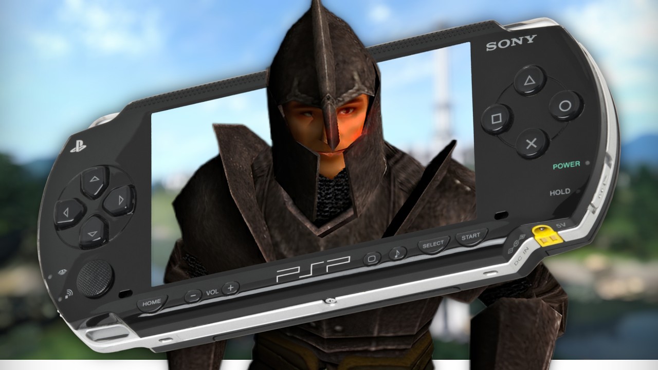O BIZARRO Oblivion de PSP