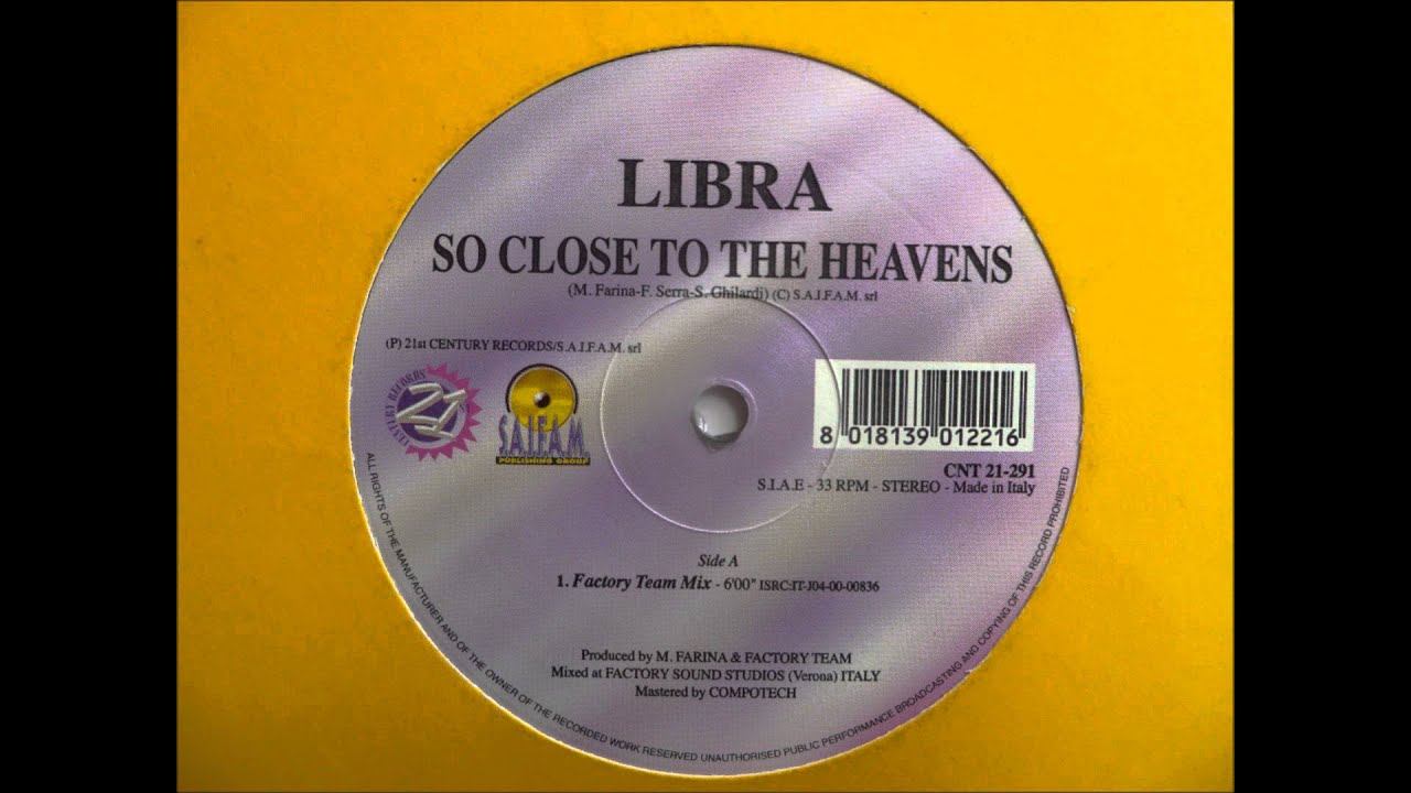 Libra - So Close To The Heavens