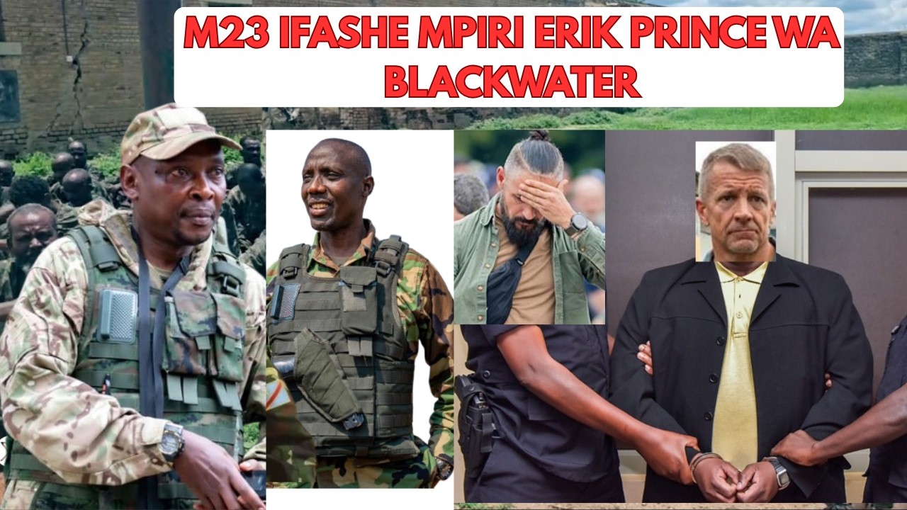 UYUMUGOROBA LE6/2/2026 INTSINZI Y'AMATEKA KURI M23, IFASHE MPIRI ERIK PRINCE WA BLACKWATER, TURUMIWE