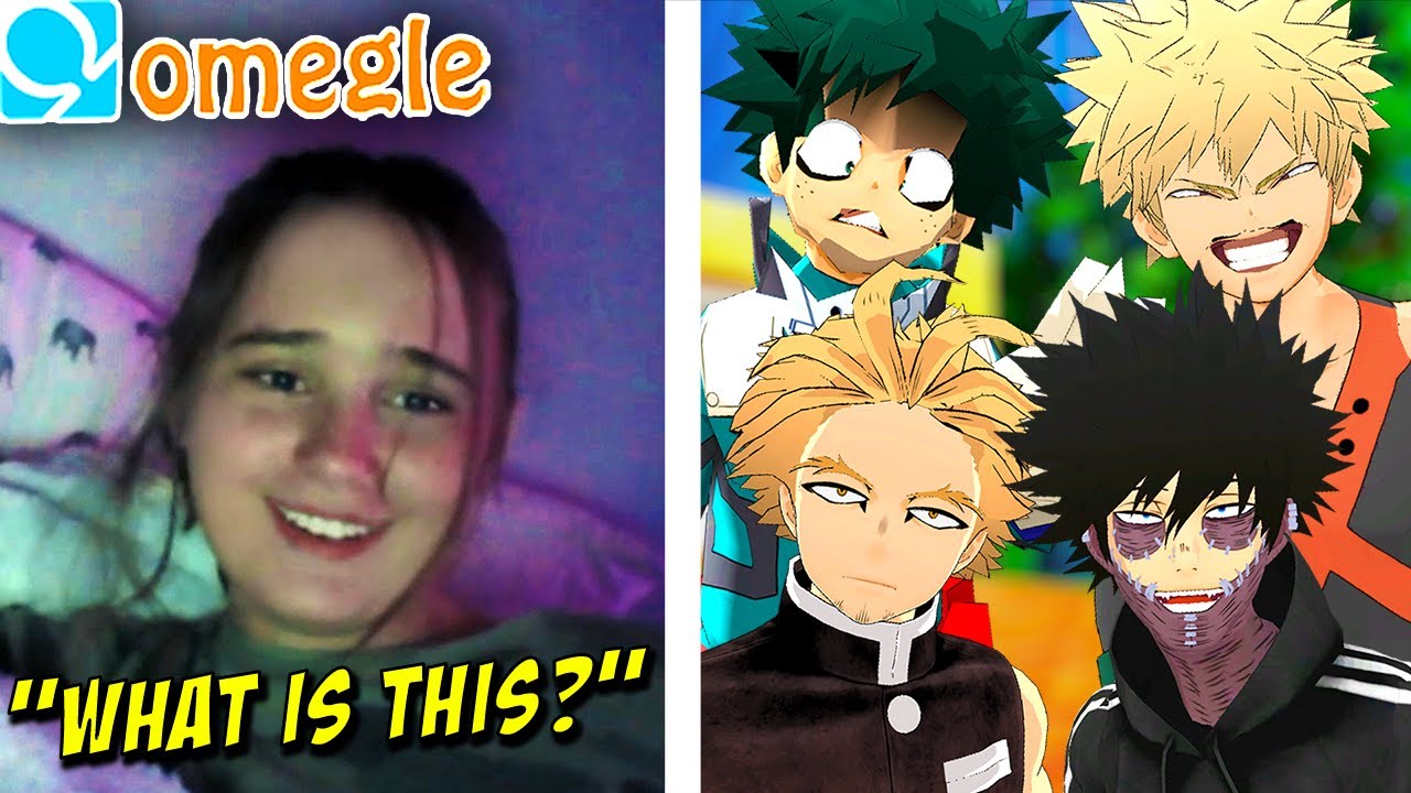 Я озвучиваю персонажей MHA на Omegle 12 (MHA VR)