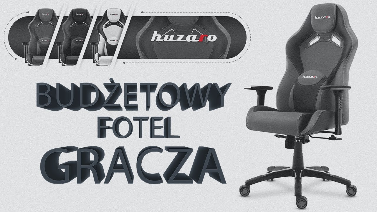 Huzaro Force 7.3 🪑 Tani fotel dla gracza gamingowy / Recenzja 4K