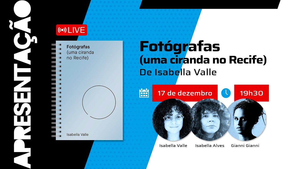 Live de apresentação: 