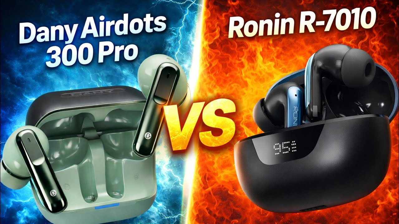 Ronin R 7010 vs Dany Airdots 300 Pro | Best Budget Earbuds? Review and unboxing 